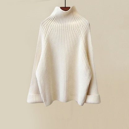 Zachte en warme dames set met comfortabele sweater en bodywarmer