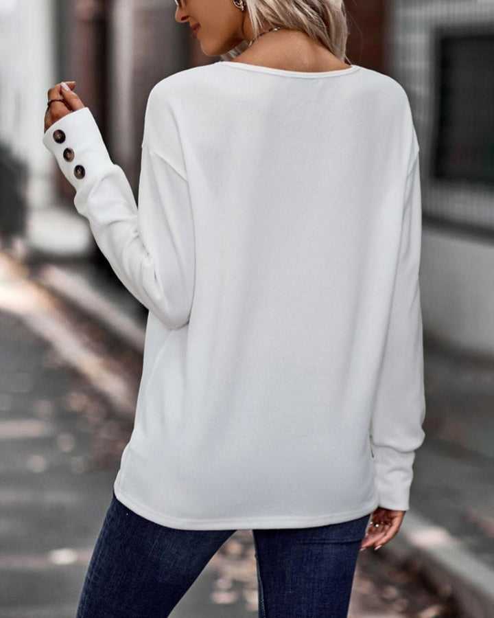 Emmie | Pull col en V