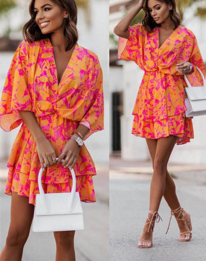 Halle | Bohemian Mini Dress