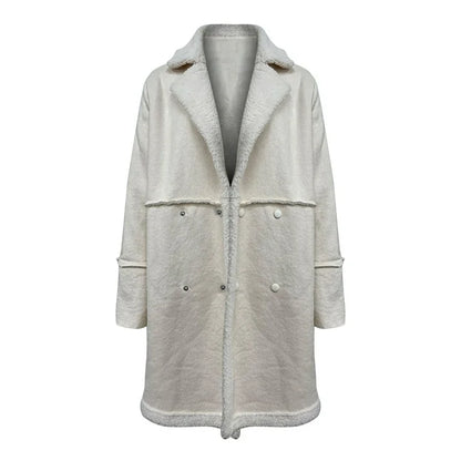 Oversized Warme Dames Fleece Jas met Zachte Voering
