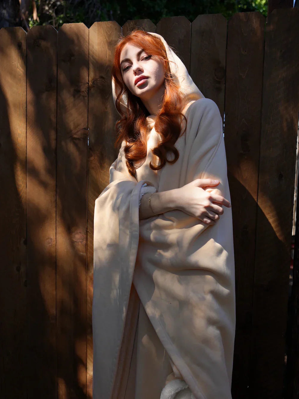 Zachte Fleece Hoodie Blanket – Jouw Cocoon van Comfort