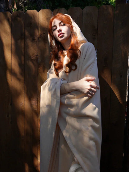 Zachte Fleece Hoodie Blanket – Jouw Cocoon van Comfort