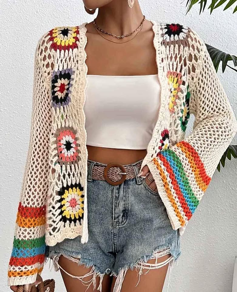 Luchtig en chique dames cardigan met comfortabele pasvorm