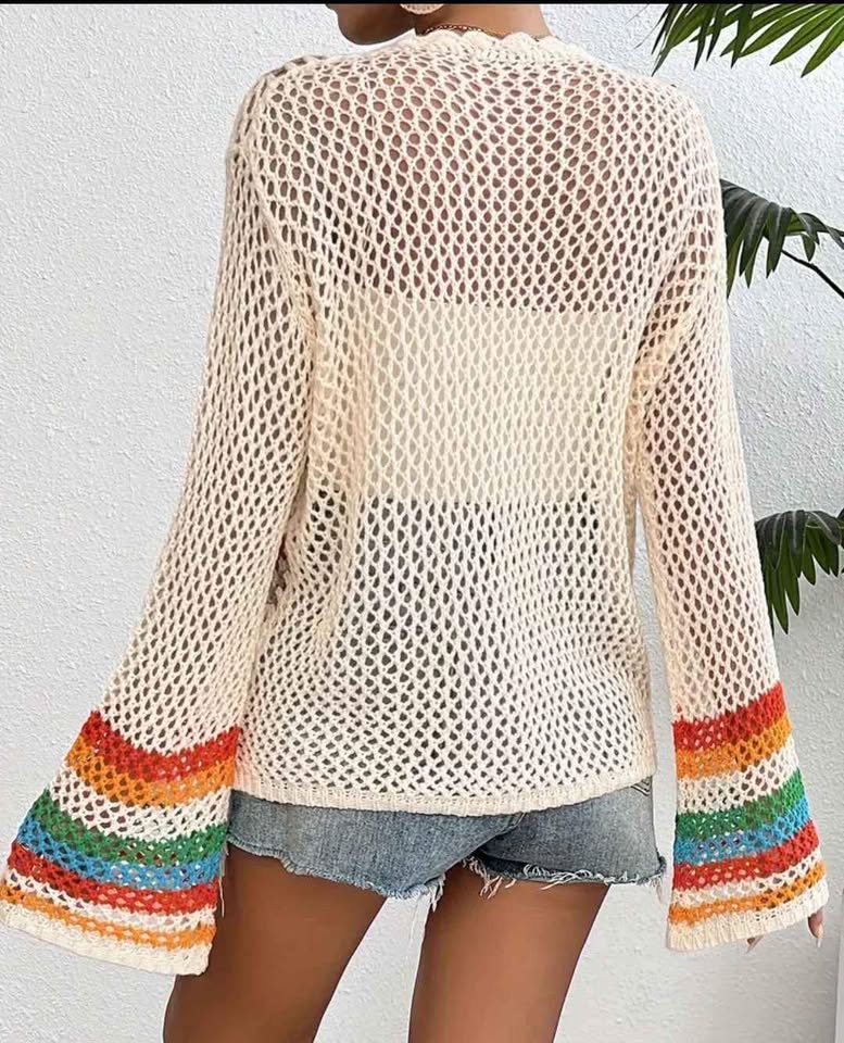 Luchtig en chique dames cardigan met comfortabele pasvorm