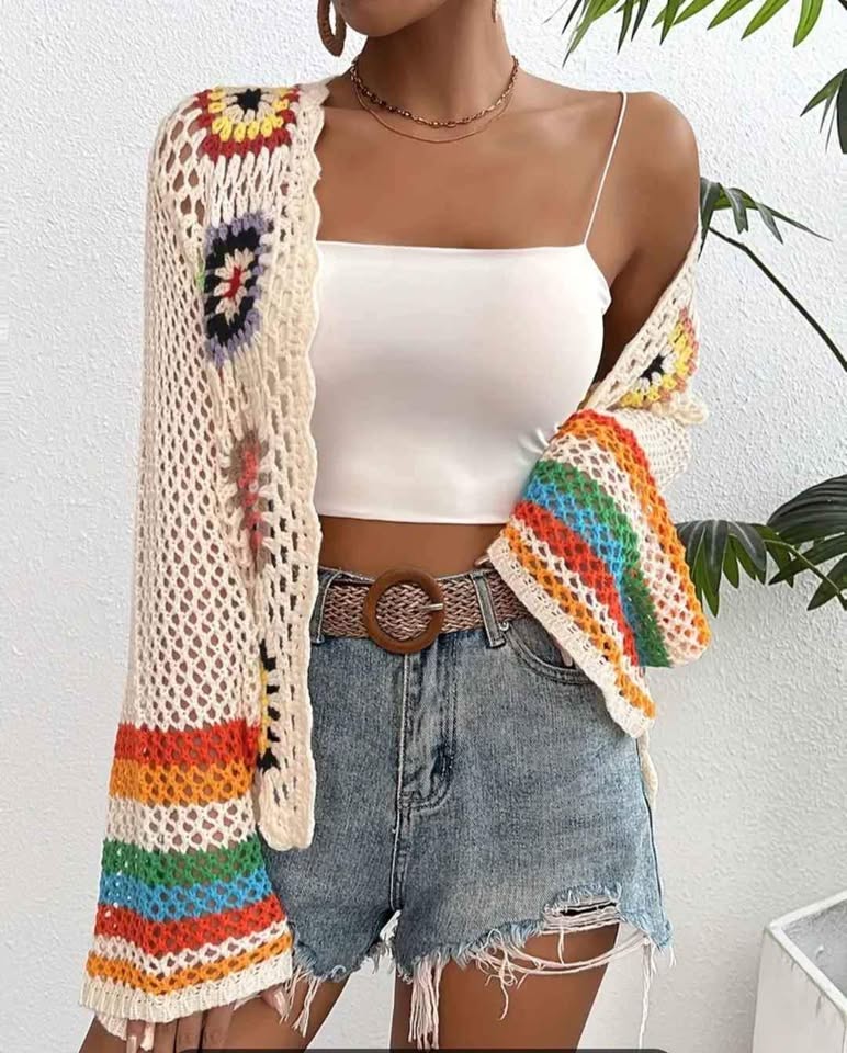 Luchtig en chique dames cardigan met comfortabele pasvorm