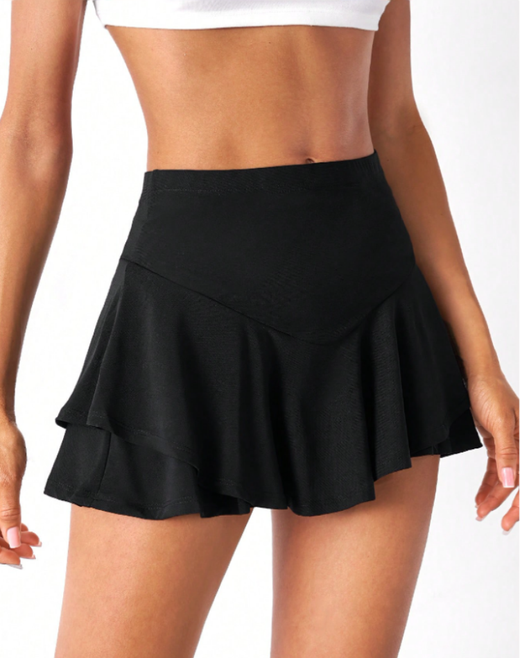 Sneldrogende Sportrok met Short voor Dames
