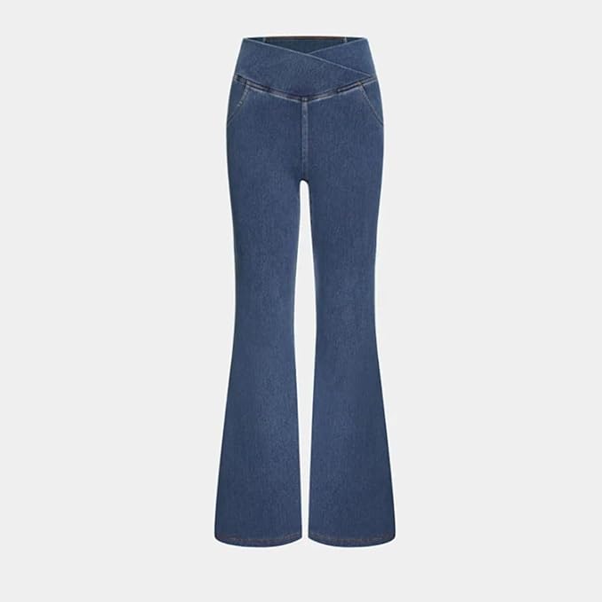 Veronica | Elastische Flatterende Flared Broek