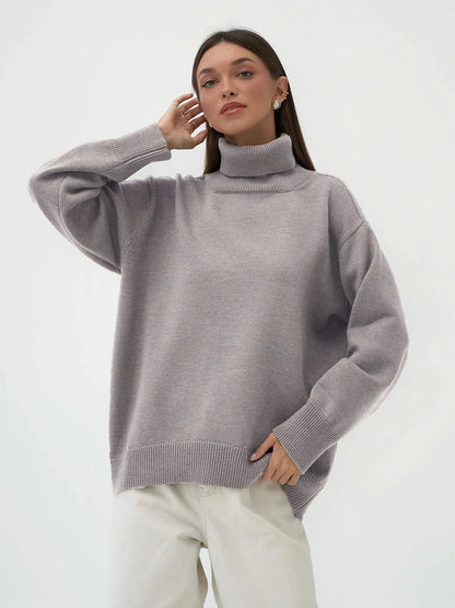 Romia | Gebreide Coltrui met Relaxed Fit