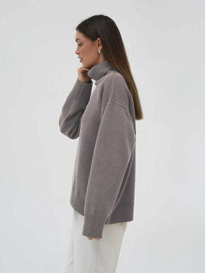Romia | Gebreide Coltrui met Relaxed Fit