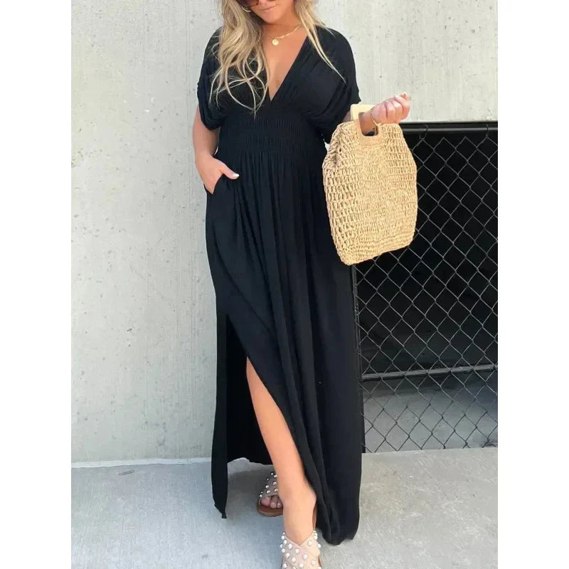 Allison | Robe Maxi avec Fente