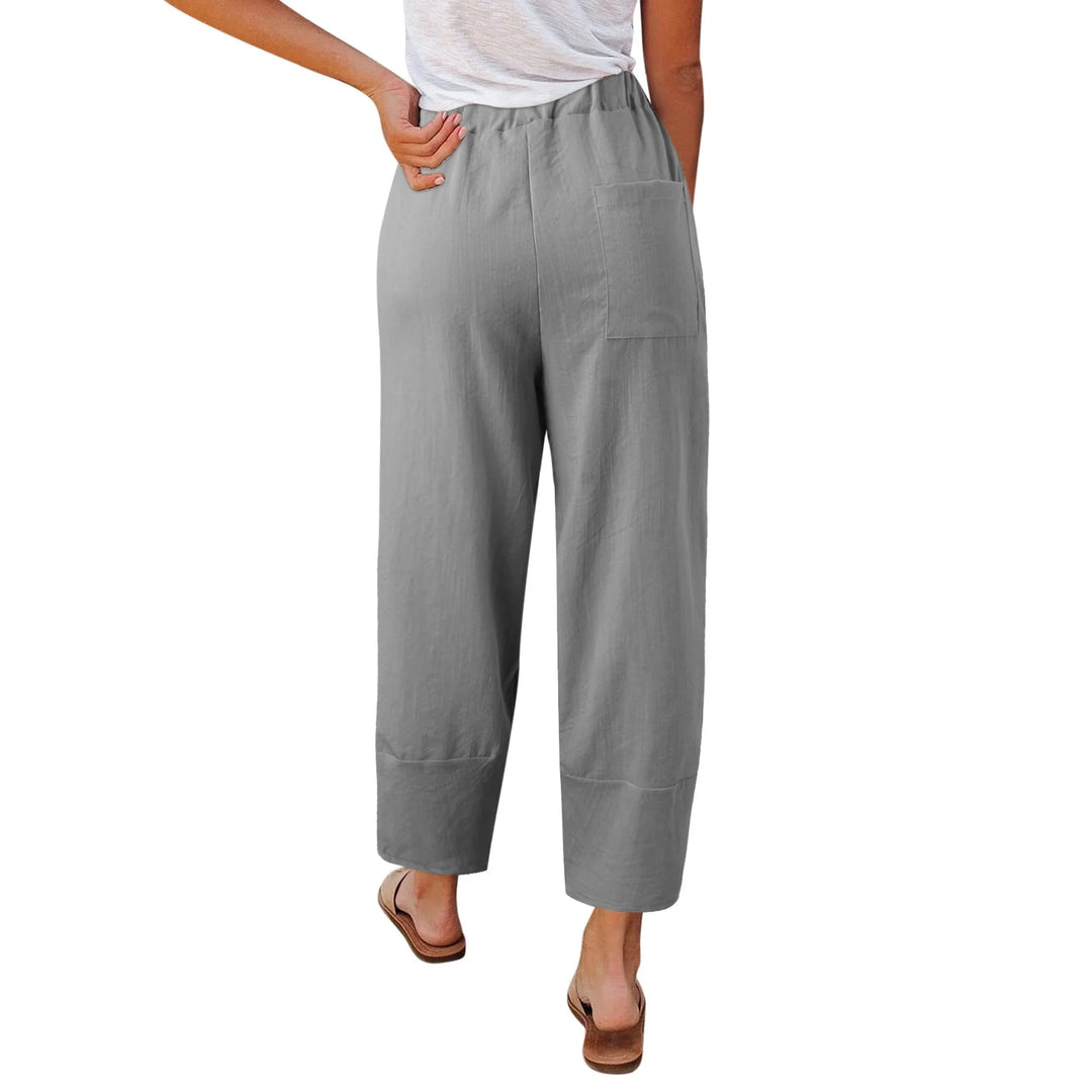 Clara | Pantalon ample en lin pour femme