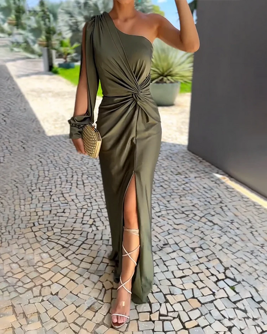 Annabelle | Galajurk Asymmetrische One-Shoulder Jurk