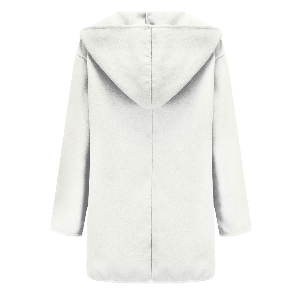 Elegant Warm Women's Coat With Hood