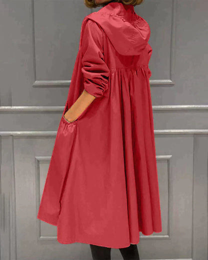 Luchtige comfortabele dames regenjas