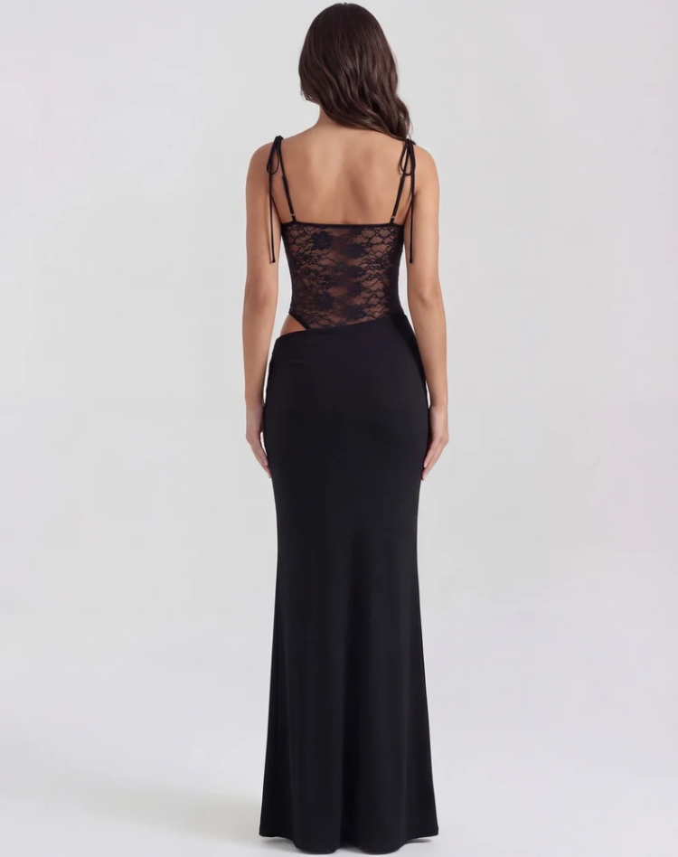 Sophia | Robe maxi élégante en dentelle