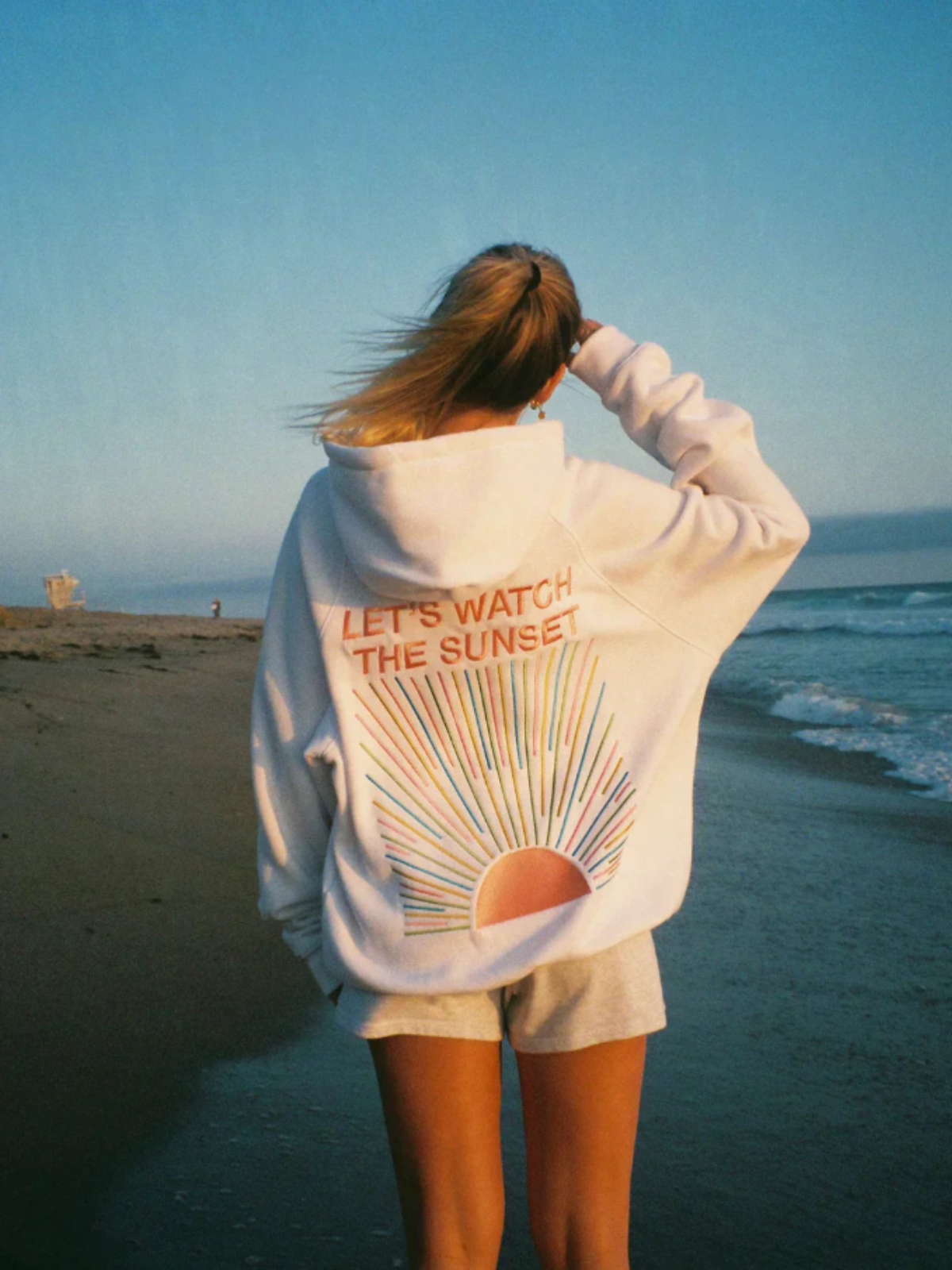 Merel | Oversized Sunset Hoodie