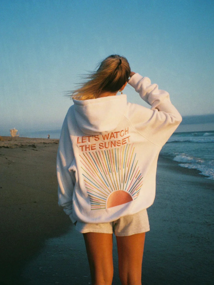 Merel | Oversized Sunset Hoodie