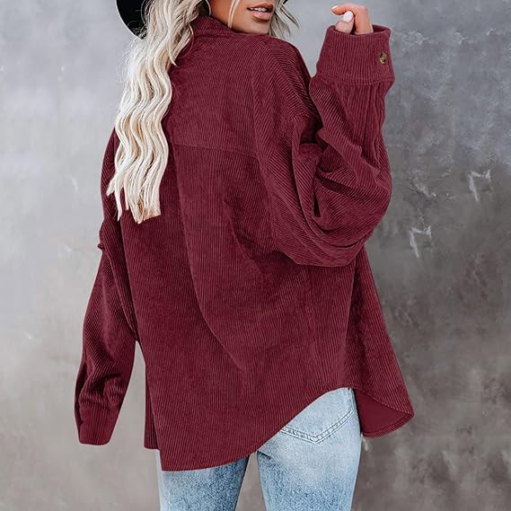 Comfortabel oversized blouse voor vrouwen