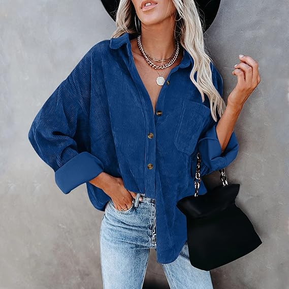 Blouse oversize confortable pour femmes