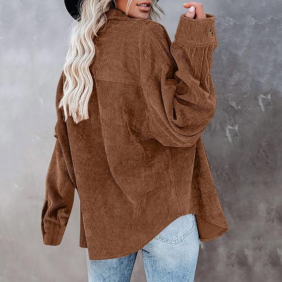 Comfortabel oversized blouse voor vrouwen