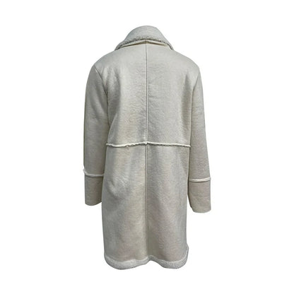 Oversized Warme Dames Fleece Jas met Zachte Voering