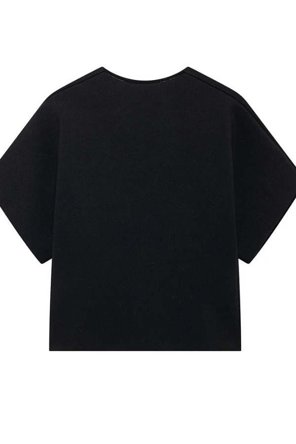 Stylish Airy Top for Women with V-Neck and Buttons