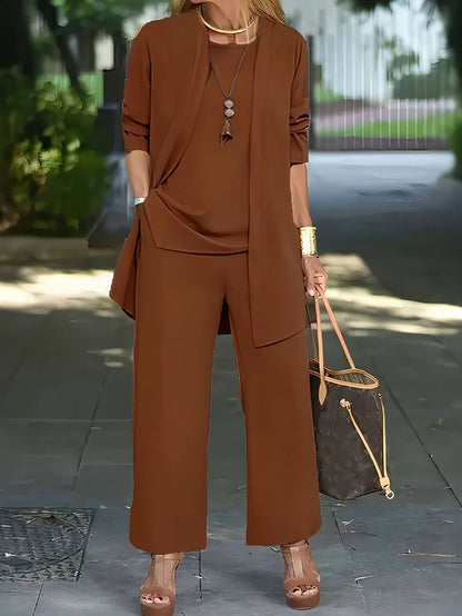 Tyrah | Elegante 3-Delige Soft Knit Set