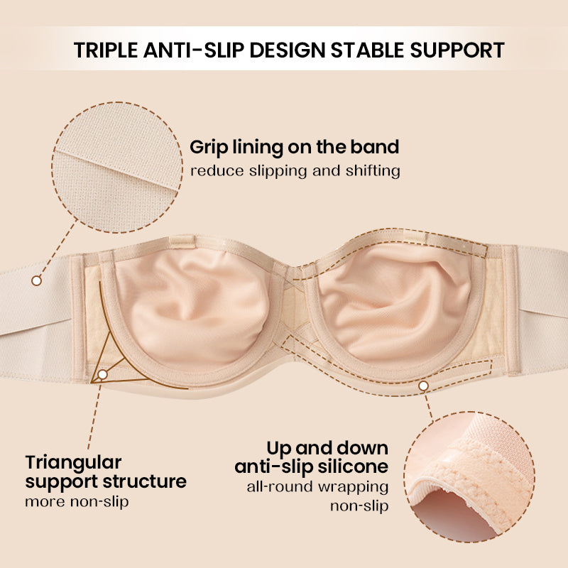 Full Support Strapless Bra