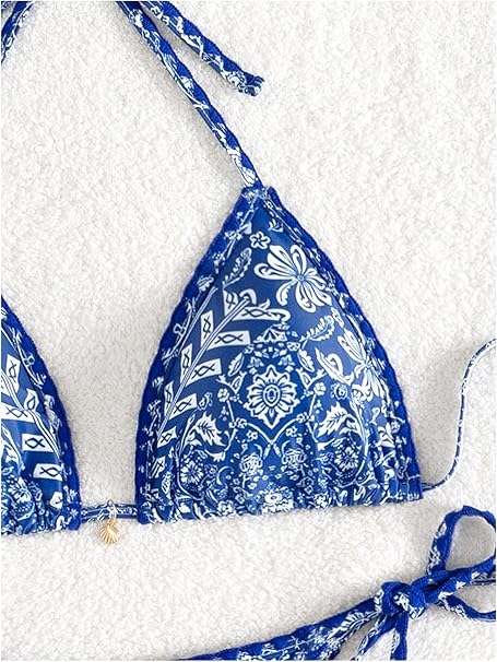 Farfalah | Trendy Triangel Bikini met Boho Print
