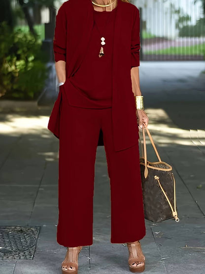 Tyrah | Elegante 3-Delige Soft Knit Set