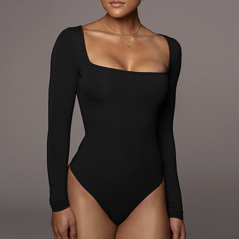 Body Met Lange Mouwen | Bodysuit Dames | ElleGems Amsterdam