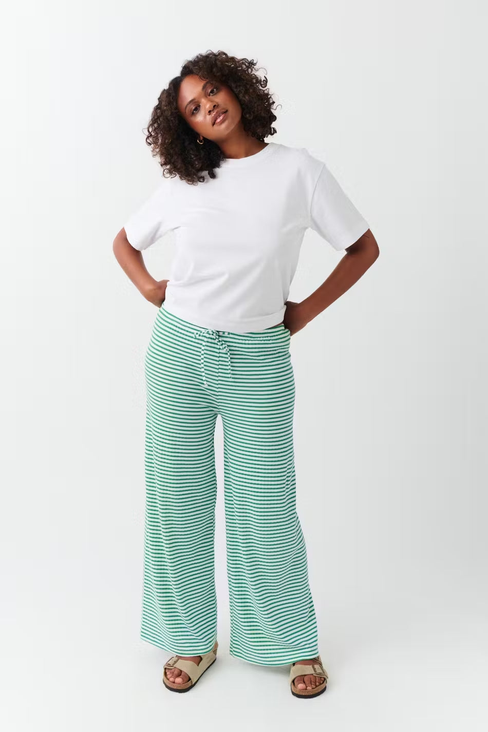 Andi | Comfortabele Gestreepte Loungebroek