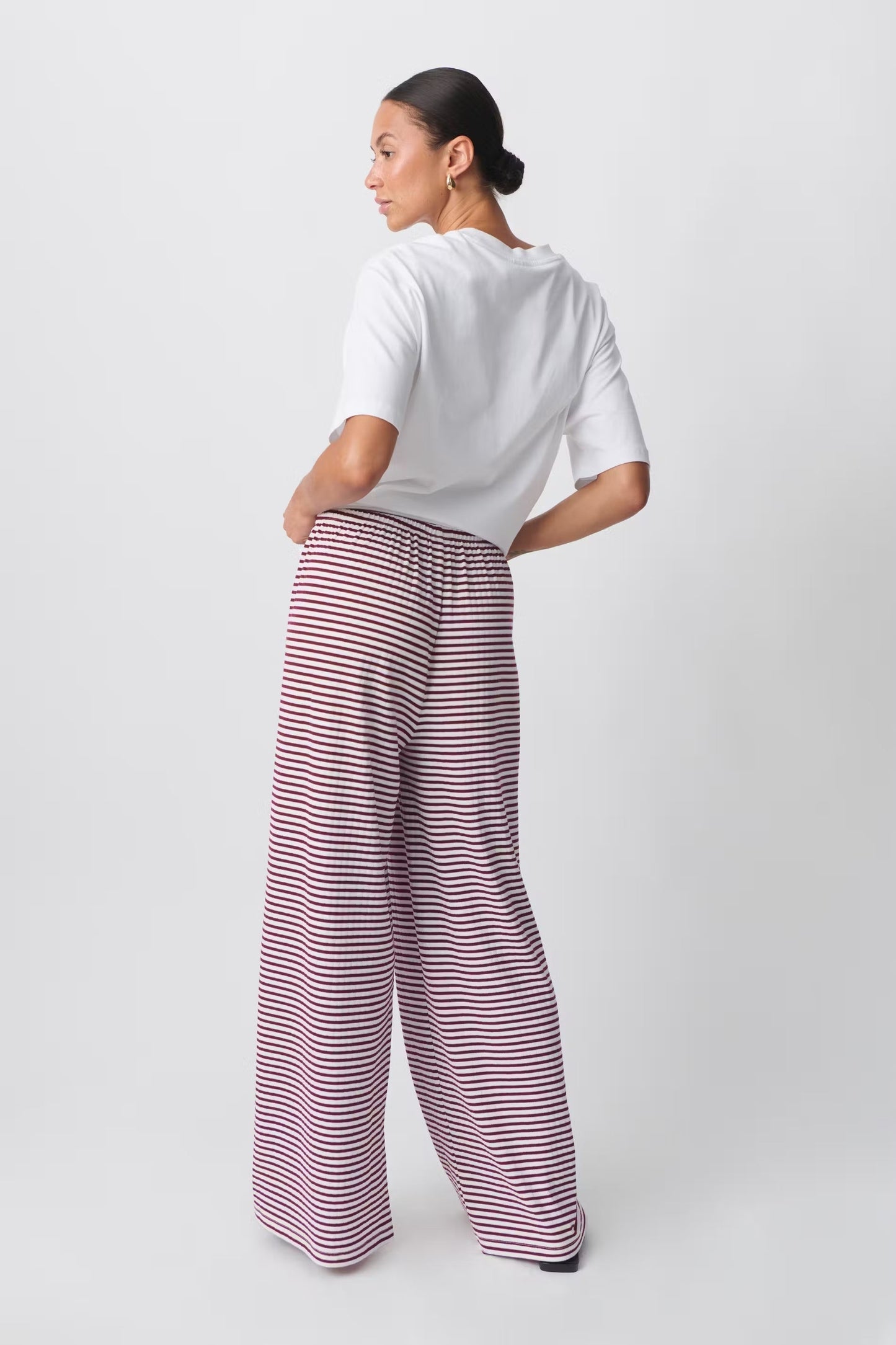 Andi | Comfortabele Gestreepte Loungebroek