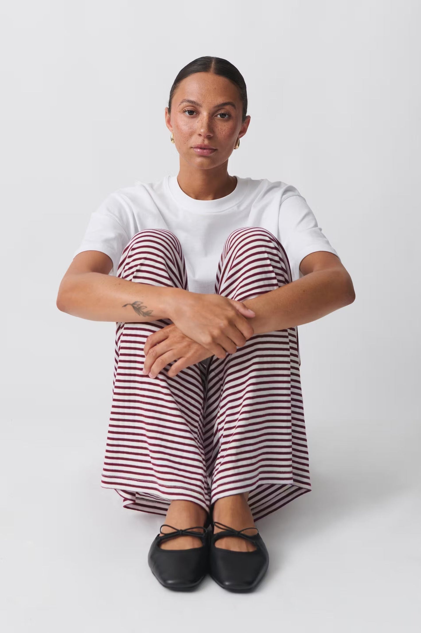 Andi | Comfortabele Gestreepte Loungebroek