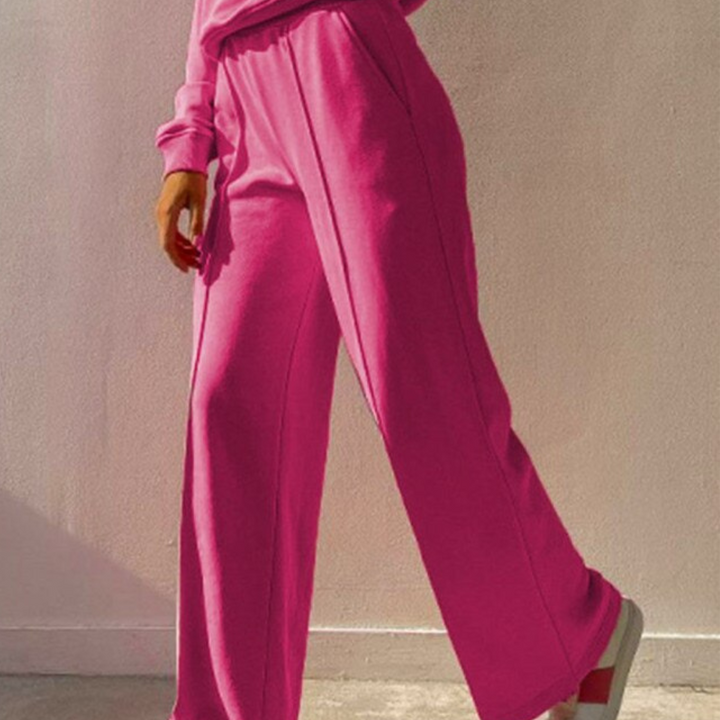 2-teiliges Jogginganzug für Damen Roze / S - AIDA LENA