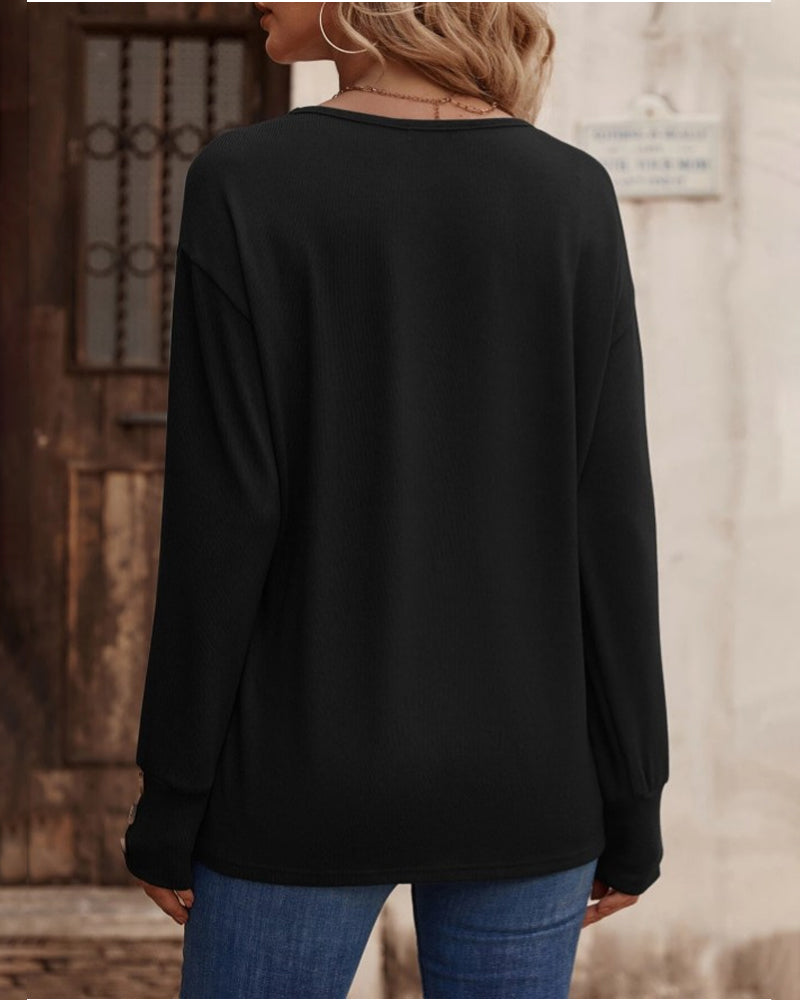 Emmie | Pull col en V
