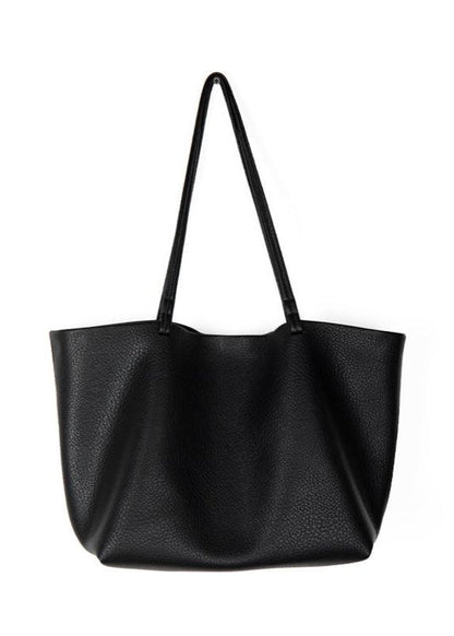 Elegante Ruime Leren Dames Shopper Tas