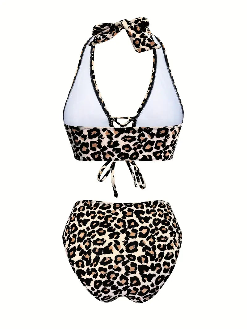 Anika | Leopard Print Bikini Set