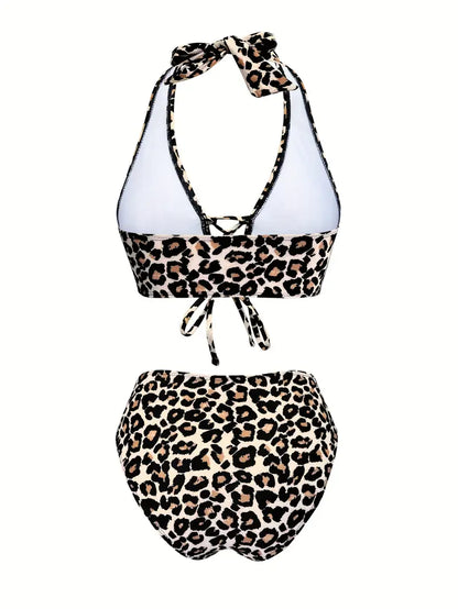 Anika | Leopard Print Bikini Set