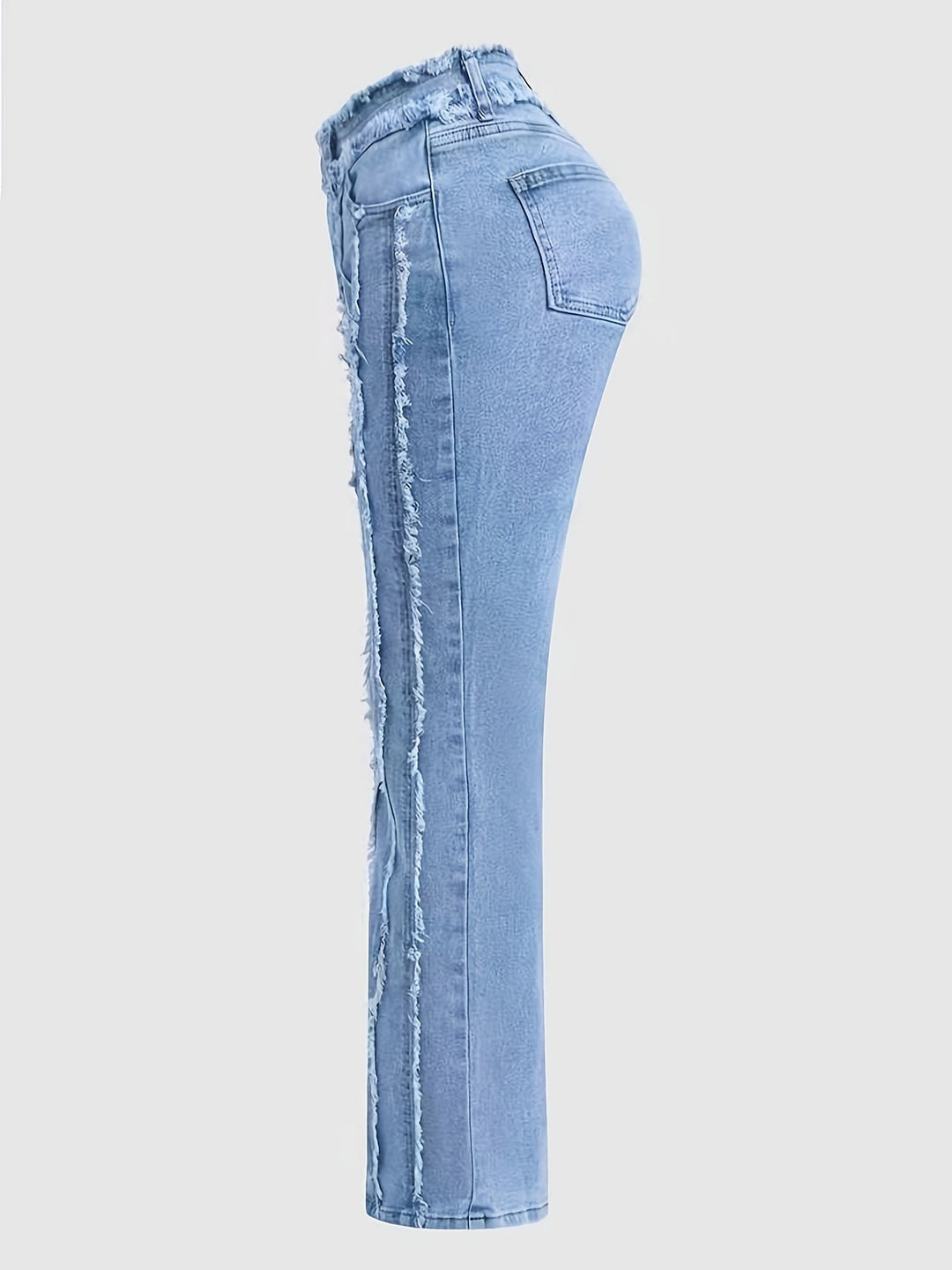 Mayla | Gestreepte High-Waist Jeans