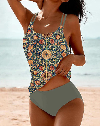 Katelyn | Floral Tankini Set