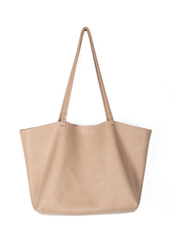 Elegant Spacious Leather Women's Shopper Bag