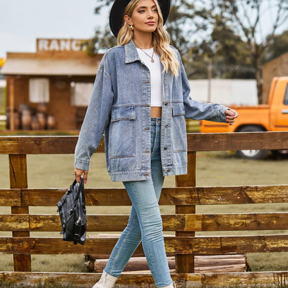Darleen | Oversized Spijkerjas met Streetstyle Flair