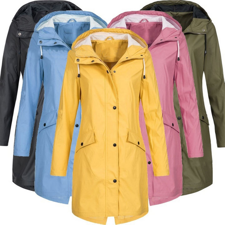 Waterproof Lightweight Women's Raincoat