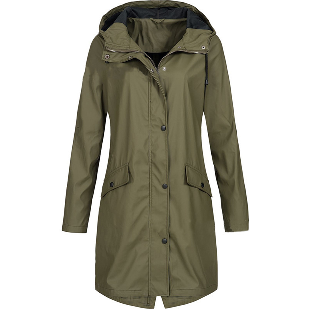 Waterproof Lightweight Women's Raincoat