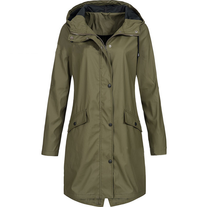 Waterproof Lightweight Women's Raincoat