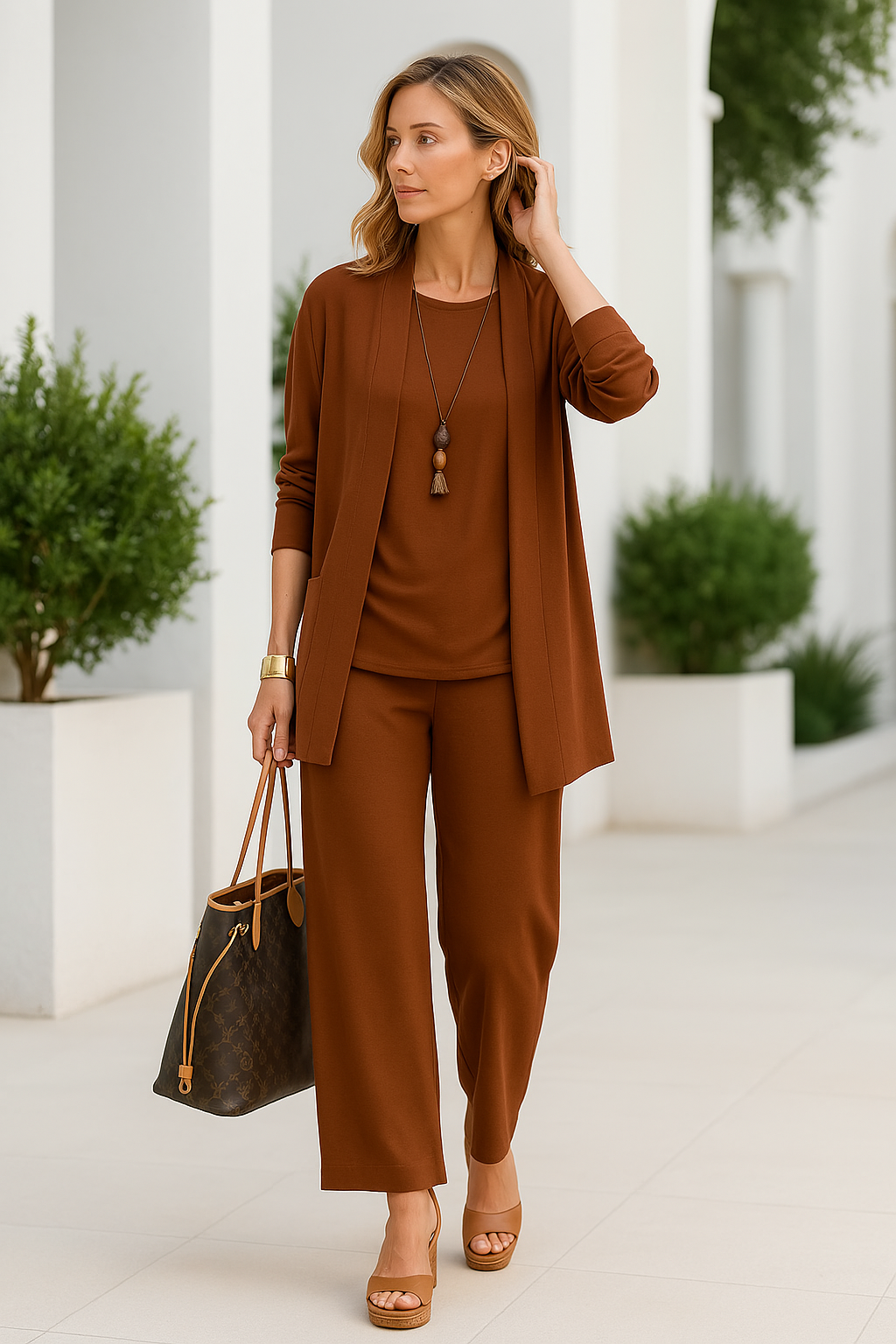 Tyrah | Elegante 3-Delige Soft Knit Set