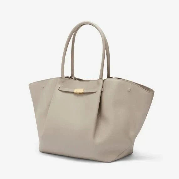 Tassa | Luxe Oversized Schoudertas met Gouden Sluiting