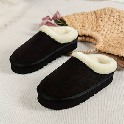 Comfortabele Dames Pantoffel Met Zachte Warme Voering