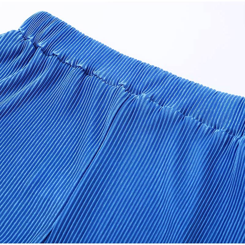 Valeree | Statement Plissé Co-ord Set met Losvallende Pasvorm
